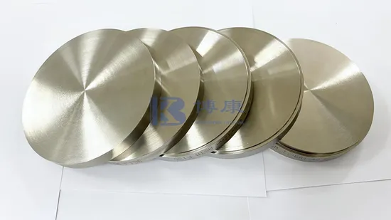 Industrial Grade 5 Titanium Round Disc for Mechanical and Structural Components