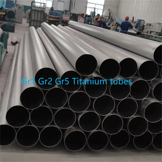 Pure Titanium Rectangular Tube Gr1gr2 Gr3 Gr4 Titanium Exhaust Seamless Pipe Square Tube